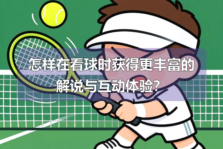怎样在看球时获得更丰富的解说与互动体验？