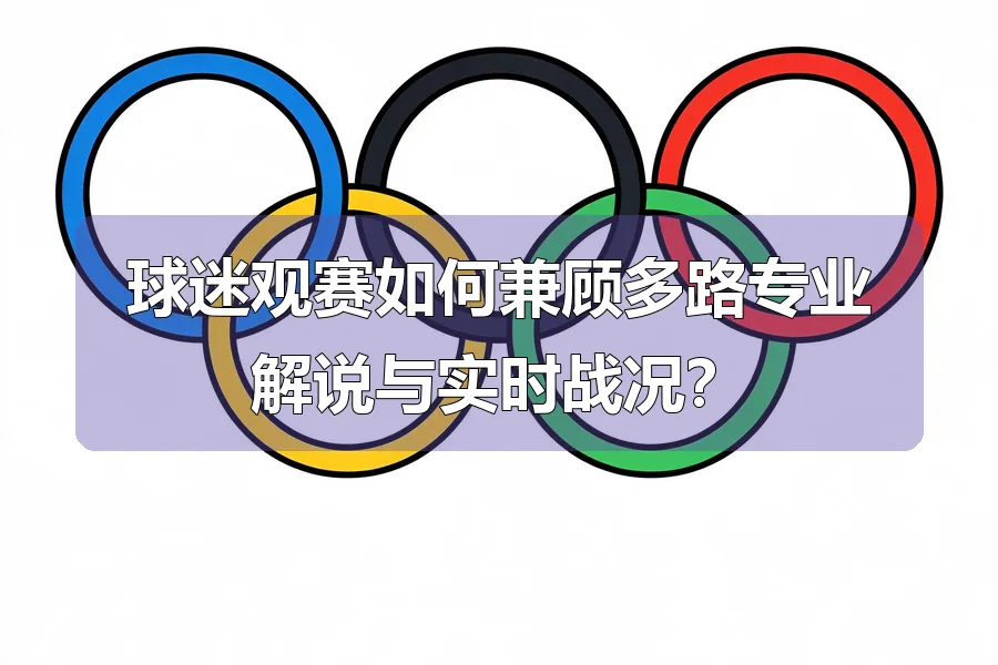 球迷观赛如何兼顾多路专业解说与实时战况?
